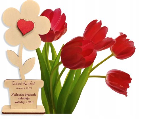 KWIATEK DZIEŃ KOBIET PREZENT DO PRACY na Arena.pl