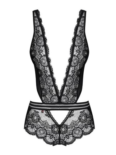 Intrygujące Koronkowe Body - Obsessive 853-TED-1 L/XL na Arena.pl