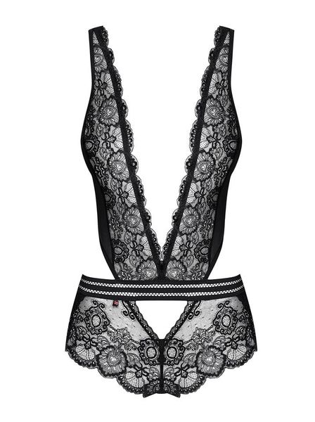 Intrygujące Koronkowe Body - Obsessive 853-TED-1 L/XL zdjęcie 3