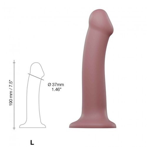 Dildo Mono Density Matte Old Rose L na Arena.pl