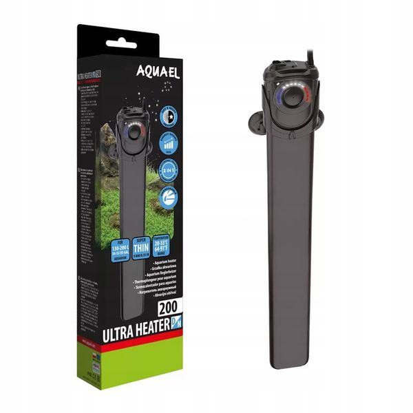 AQUAEL GRZAŁKA ULTRA HEATER D&N 200W zdjęcie 1