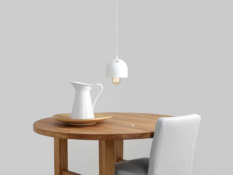 Lampa wisząca POPO 1 – biały zdjęcie 2