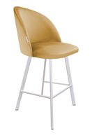 Hoker krzesło barowe Colin podstawa Profil biała MG15
