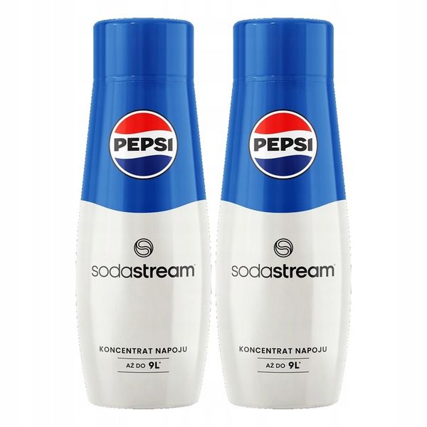 Syrop koncentrat do wody SodaStream Pepsi 2x440ml zdjęcie 1