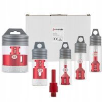 OTWORNICA DO GRESU DIAMENTOWA KORONKA M14 ZESTAW WIERTEŁ ⌀ 6,8,10,35,65