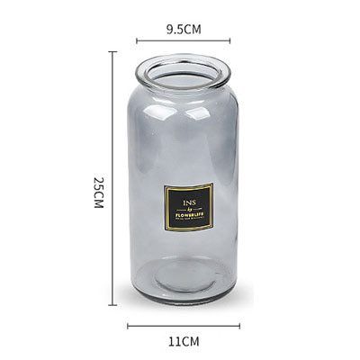 Wazon W Stylu Skandynawskim Dekoracja Nowoczesnego Wnętrza Transparentny A-S zdjęcie 13