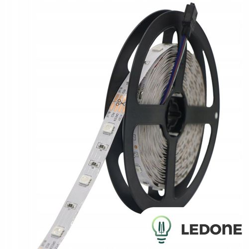 TAŚMA LED RGB + BIAŁY ZESTAW 5m 5050 KOLOROWE NA PILOTA PILOT Z na Arena.pl