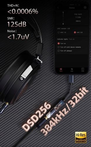 WZMACNIACZ SŁUCHAWKOWY Z DAC FIIO KA11 TYPE-C KOMPAKTOWY NIEWIELKI na Arena.pl