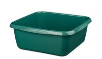 Miska kuchenna kwadratowa Molly 4,5 l zielona butelkowa zieleń