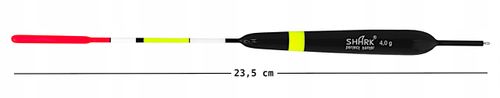 Spławik Przelotowy z BALSY SHARK 4,0 g / 23,5 cm na Arena.pl