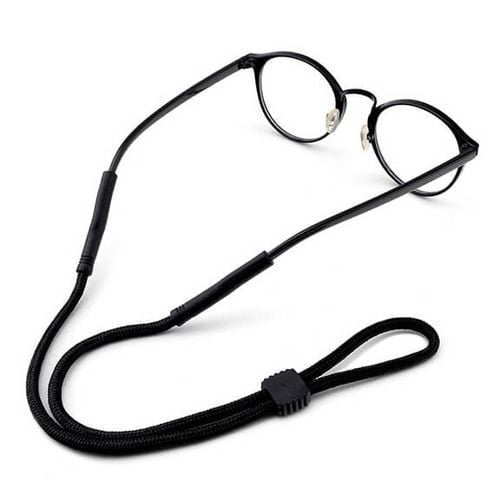 Regulowany gruby Sznurek do okularów 33cm - Czerwony na Arena.pl