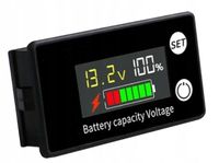 Wskaźnik naładowania akumulatora miernik napięcia