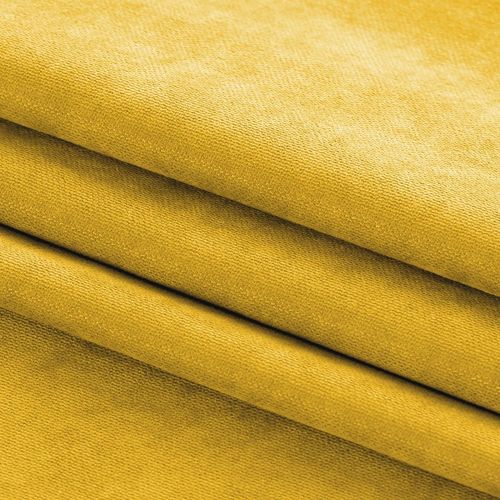 Zasłona MILANA szenilowa na taśmie wave 280x300 musztardowa  Homede na Arena.pl
