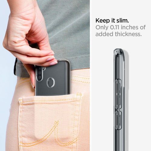 Spigen Liquid Crystal Galaxy A11 Crystal Clear na Arena.pl