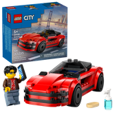 LEGO City Czerwony samochód sportowy 60448