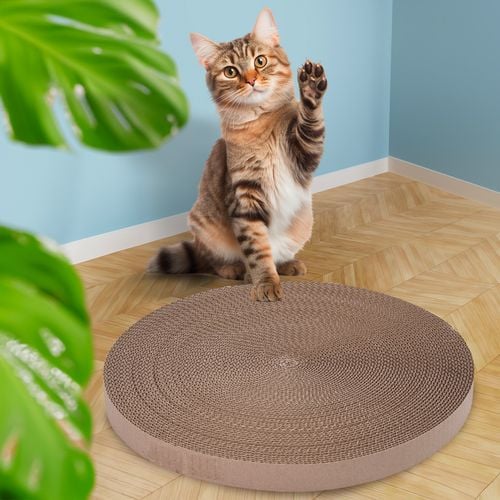 wkład do drapaka drapak z tektury tekturowy okrągły duży wymienny kartonowy na Arena.pl