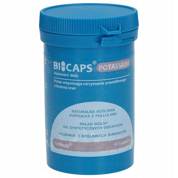FORMEDS BICAPS POTASSIUM CYTRYNIAN POTASU 1000 MG zdjęcie 11