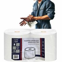 Czyściwo Celulozowe 360 Metrów 2W Chłonne 2Szt Ręczniki Papierowe Chłonne