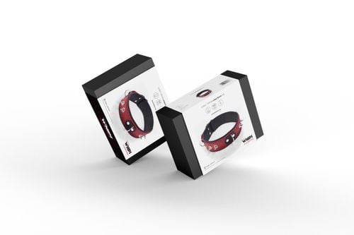 obroża  collar crazy horse red, big na Arena.pl