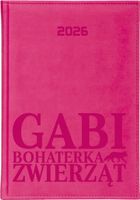 STYLOWY kalendarz prezent A4 2026 KSIĄŻKOWY TYGODNIOWY grawerowany