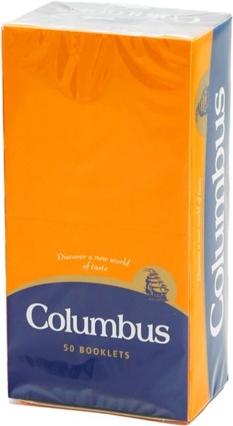 Bibułki Bletki do papierosów COLUMBUS 50szt. zdjęcie 1