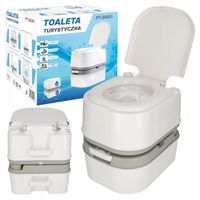 TOALETA TURYSTYCZNA PRZENOŚNA KEMPINGOWA MOBILNE WC NA DZIAŁKĘ POD NAMIOT