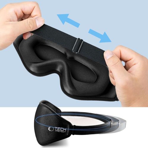 TECH-PROTECT EYESHADE SLEEP MASK MATTE BLACK na Arena.pl
