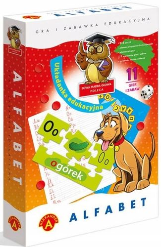 Alfabet - ukladanka edukacyjna 13153 na Arena.pl