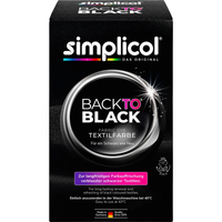 simplicol back to black barwnik do tkanin do odnawiania koloru 400 g