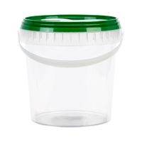 Wiaderko 1 L pojemnik plastikowy na żywność