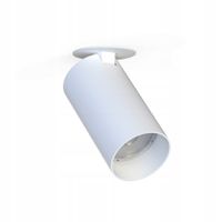 Lampa sufitowa reflektor spot biały podtynkowy do biura kuchni MONO SURFACE