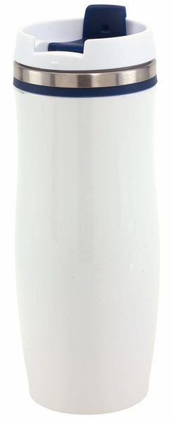 Kubek termiczny CREMA, niebieski zdjęcie 1