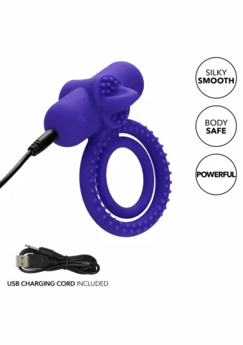 calexotics silicone rechargeable dual climaxer - model z podwojną na Arena.pl