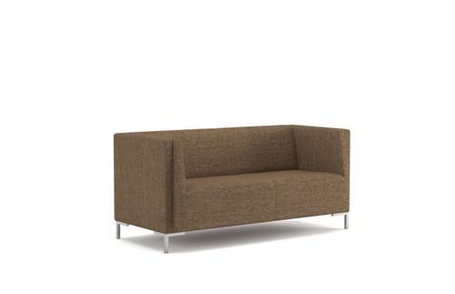 Sofa Fleck 134 cm brązowa jasna D2 na Arena.pl