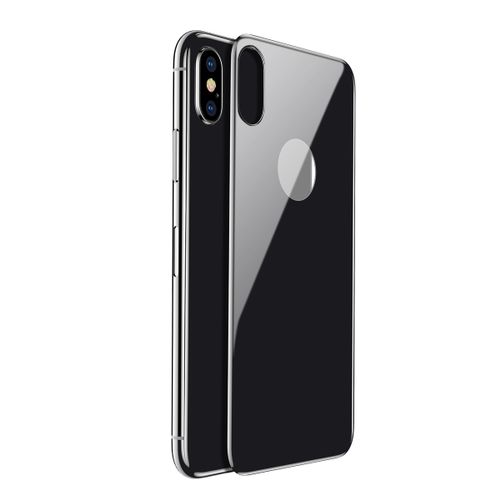 Szkło hartowane 4D tył Baseus ALLcoverage Iphone X czarne na Arena.pl