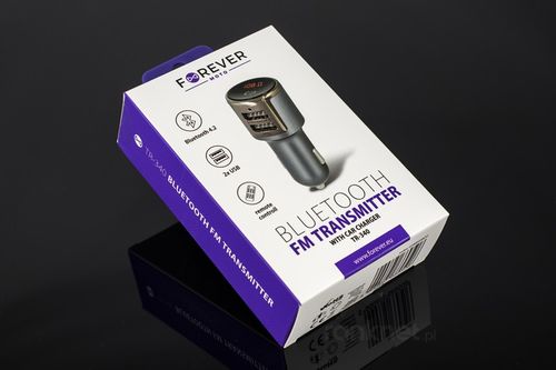 TRANSMITER FM BLUETOOTH FOREVER TR-340 Z ŁADOWARKĄ na Arena.pl