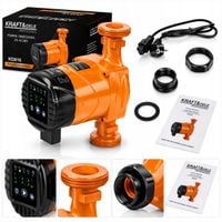 POMPA OBIEGOWA 55L/MIN 230V 25-4/180 ELEKTRONICZNA LCD DO INSTALACJI CO