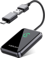 Adapter Wireless CarPlay ASOUNY 2025 Konwerter iPhone iOS Bluetooth