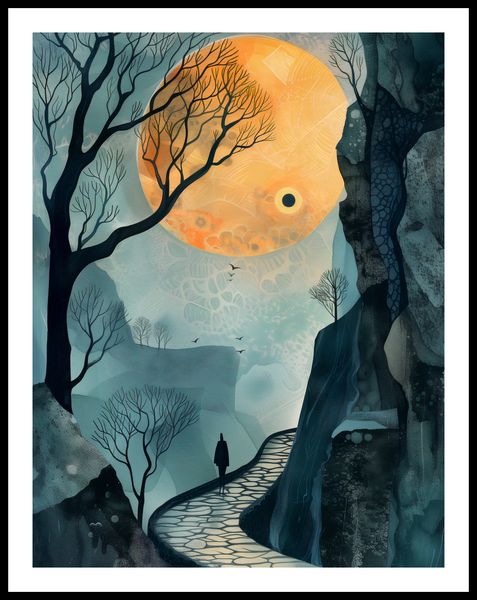 Plakat 50x65cm Tajemnica Drogi bez Celu zdjęcie 3