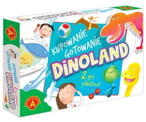 Gra Planszowa Dinoland Kupowanie gotowanie na Arena.pl