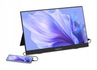 Monitor przenośny DO LAPTOPA TELEFONU KONSOLI 15,6" ZEUSLAP AP156 + NORTON