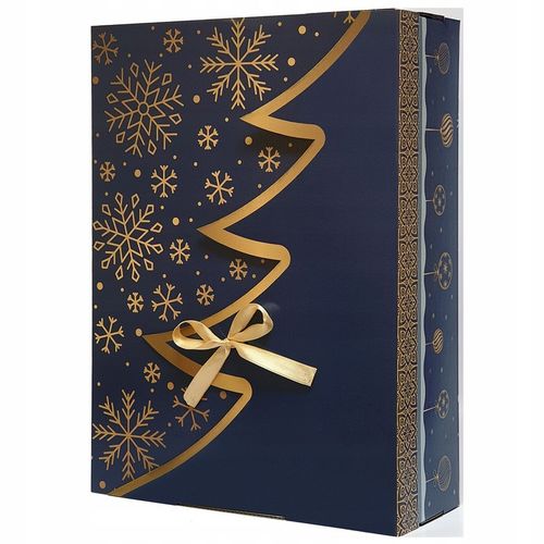 35x25x10 CM PUDEŁKO PREZENTOWE REKLAMOWE ŚWIĄTECZNE CHOINKA GRATIS 1605 C na Arena.pl