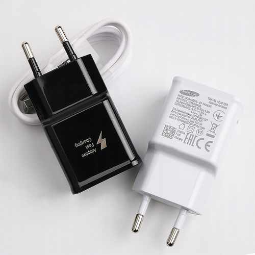 ORYGINALNA SZYBKA ŁADOWARKA SAMSUNG USB - USB C FAST CHARGE TYP C + KABEL na Arena.pl