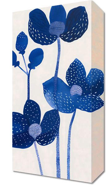 Obraz 20x40cm Nocne Kwiaty zdjęcie 1