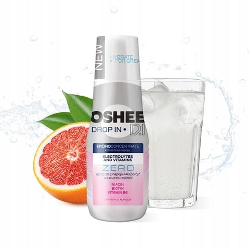 3x Hydrokoncentrat OSHEE Drop In ZERO Elektrolity Witaminy Grejpfrut na Arena.pl