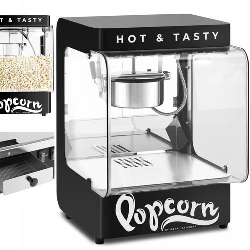 Maszyna urządzenie do prażenia popcornu 4-5 kg/h 1.2 l czarna na Arena.pl