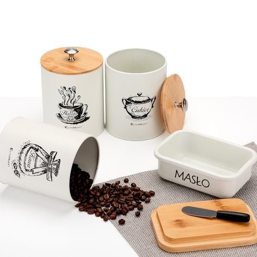 chlebak z zestawem pojemników i maselniczka e-6080 na Arena.pl