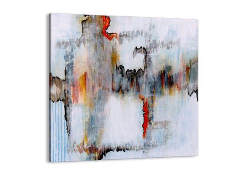 Obraz Na Płótnie - Zamazane Postaci  - 40X40 Cm - Ac40X40-3676 na Arena.pl
