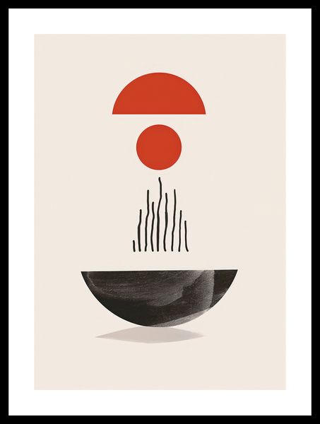 Plakat 29,7x42cm Półokrągła Forma zdjęcie 3