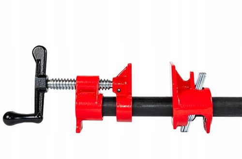 4x ŚCISK STOLARSKI RUROWY BEZKOŃCOWY NA RURĘ 3/4" ZACISK MONTAŻOWY IMADŁO na Arena.pl